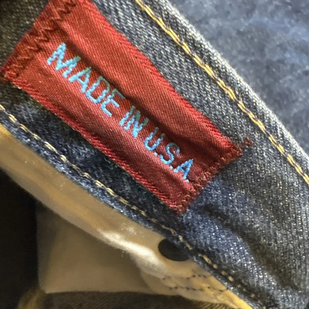 Vintage Chic Jeans Made In USA 28x31 High Rise Dark‎ Wash Straight Leg 80s Denim
